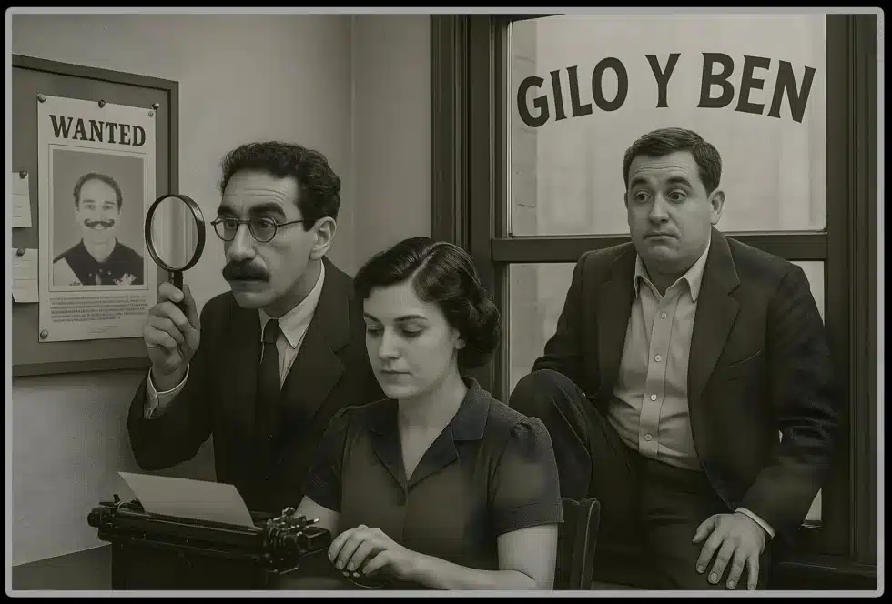El guitarrista y letrista de Error Fatal, publica nuevo libro. Humor absurdo con los detectives Gilo y Ben